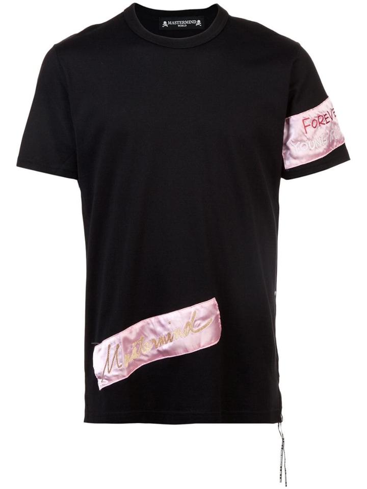 Mastermind Japan Embroidered Logo T-shirt - Black