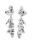 Christopher Kane Crystal Accent Earrings