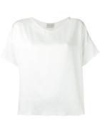 Forte Forte Boxy T-shirt, Women's, Size: Iii, White, Viscose/cotton