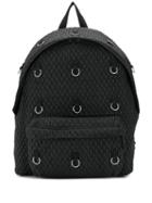 Raf Simons Ring Embellished Backpack - Black