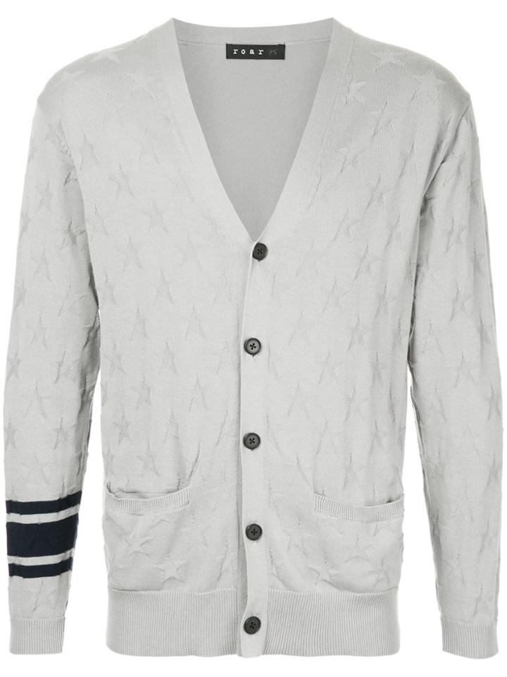 Roar Star Cardigan - Grey