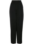 Chanel Pre-owned High-waisted Trousers - Black