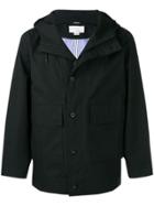 Nanamica Buttoned Hooded Jacket - Black
