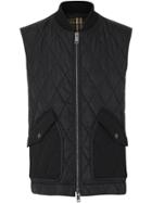 Burberry Quilted Shell Gilet - Black