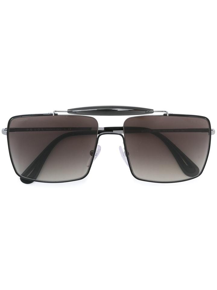Prada Eyewear Top Bridge Sunglasses