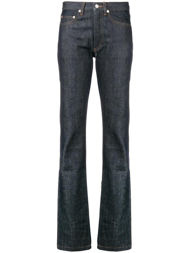A.p.c. Straight Leg Denim Jeans - Blue