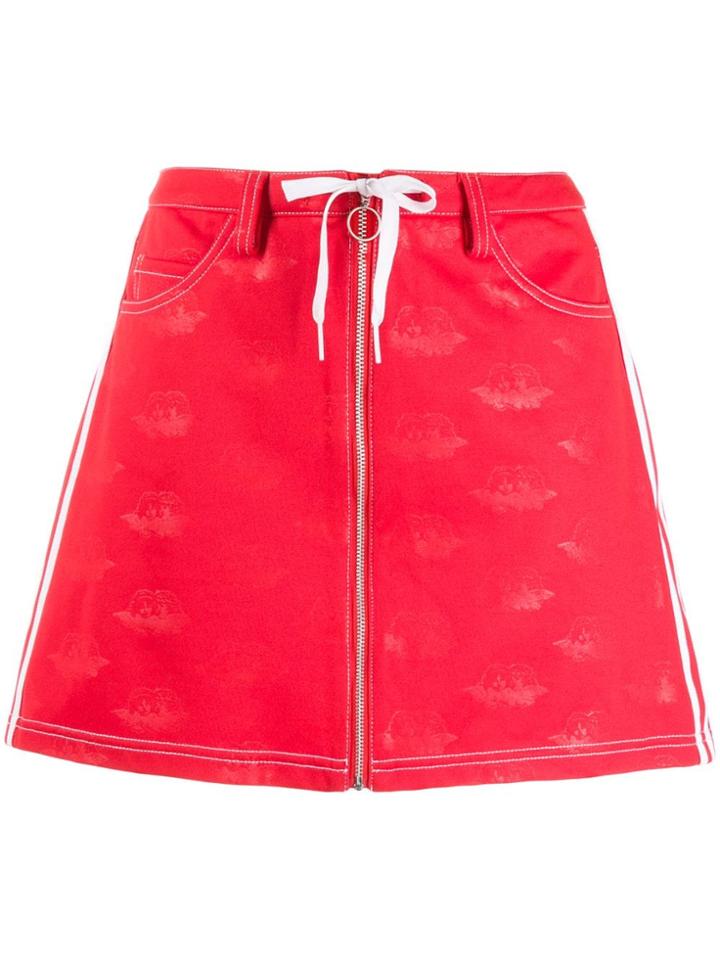 Fiorucci Fiorucci X Adidas All Over Angels Skirt - Red