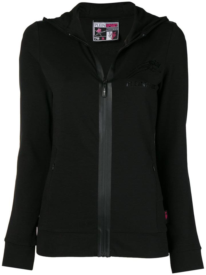 Plein Sport Logo Hoodie - Black