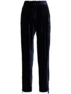 Magda Butrym Velvet Jena Trousers - Blue
