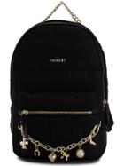 Twin-set Charm Chain Detail Backpack - Black