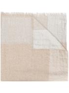 Peserico Panelled Scarf - Neutrals