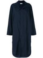 Plantation - Hooded Coat - Women - Nylon - S, Blue, Nylon
