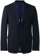 Comme Des Garçons Pre-owned Single Breasted Blazer - Blue