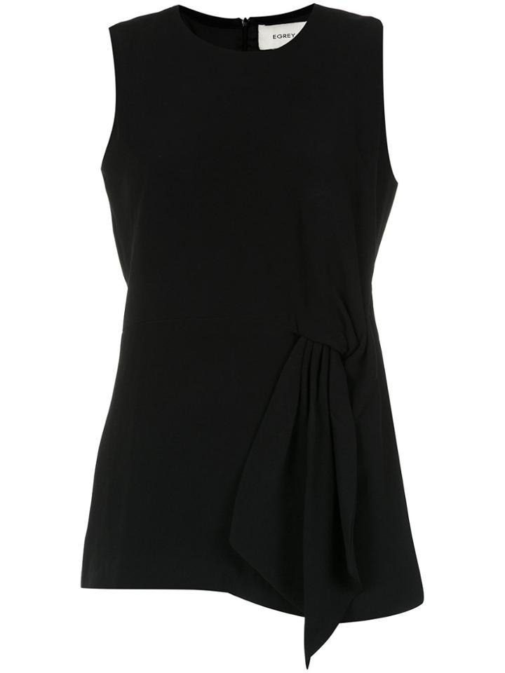 Egrey Origami Tunic - Black