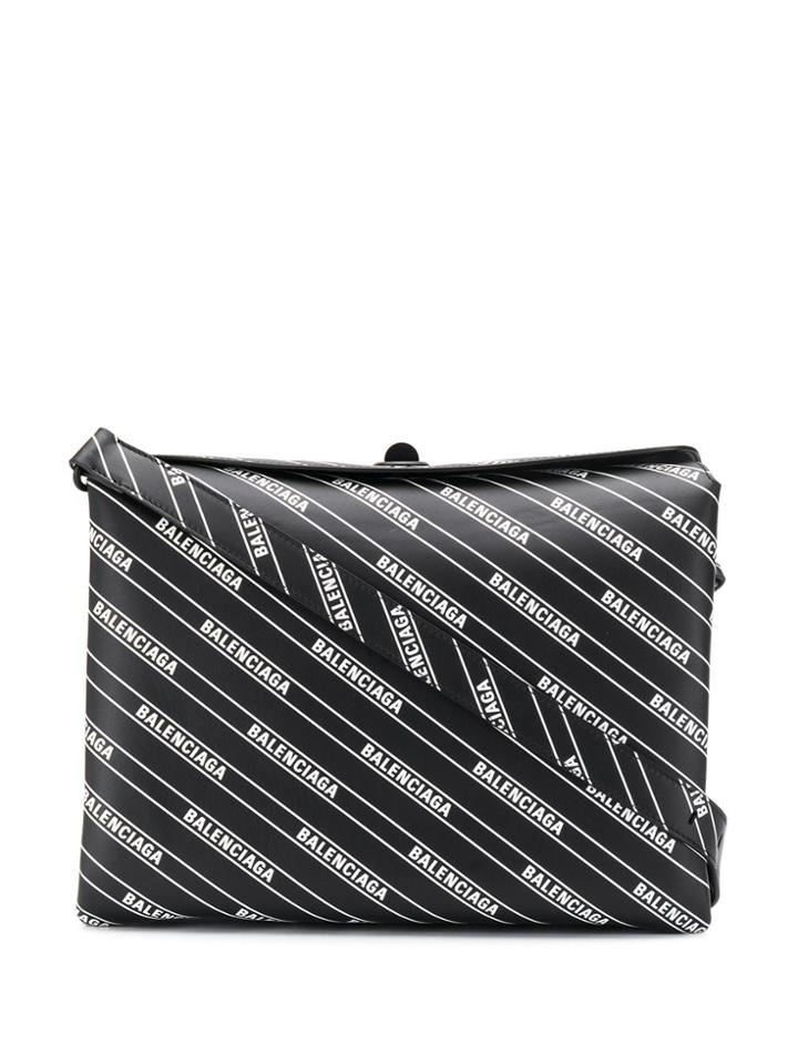 Balenciaga Flap M Shoulder Bag - Black