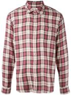 Alex Mill Spring Plaid Double Gauze Shirt - Red