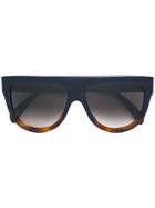 Céline Eyewear Flat Top Sunglasses - Blue