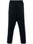 Juun.j Dropped Crotch Track Pants - Blue