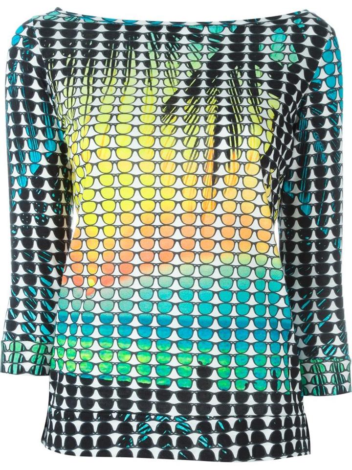 Ultràchic Sunset Print Sweater