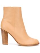 Ports 1961 Zipped Ankle Boots - Neutrals