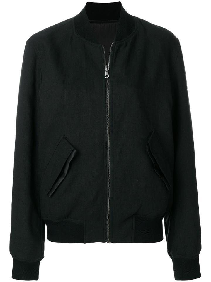 Ann Demeulemeester Bomber Jacket - Black