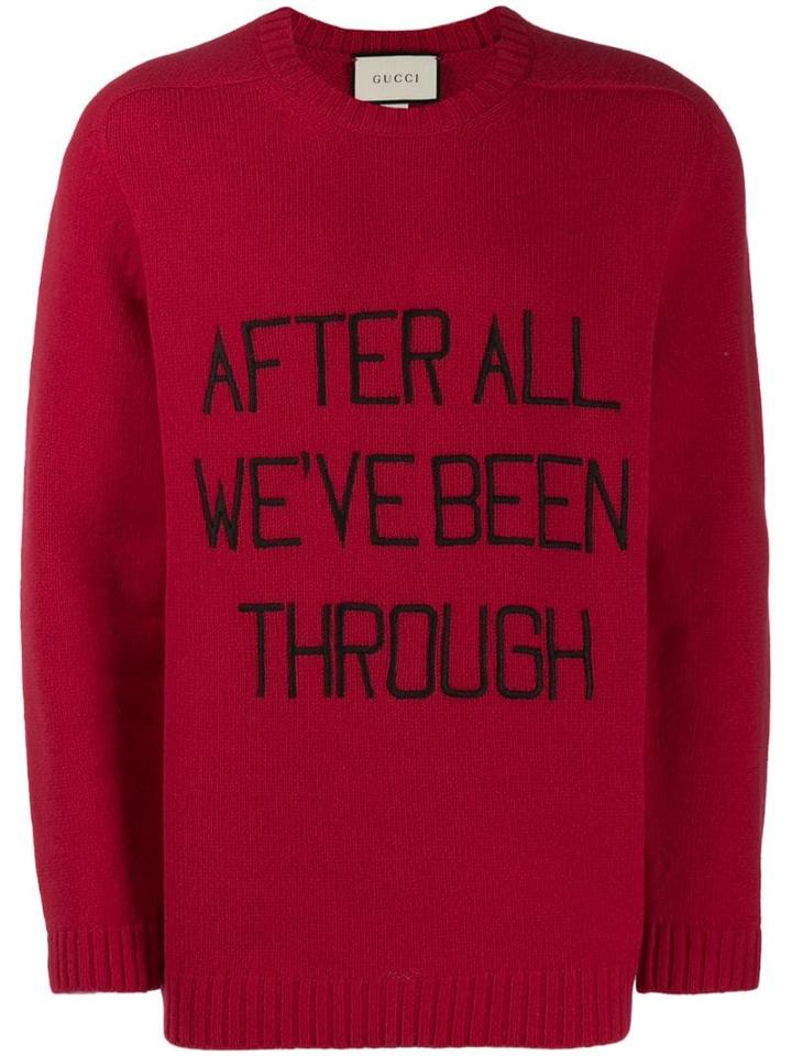 Gucci After All Sweater - Red