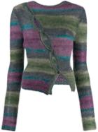 Jacquemus La Meille Pau Striped Jumper - Purple