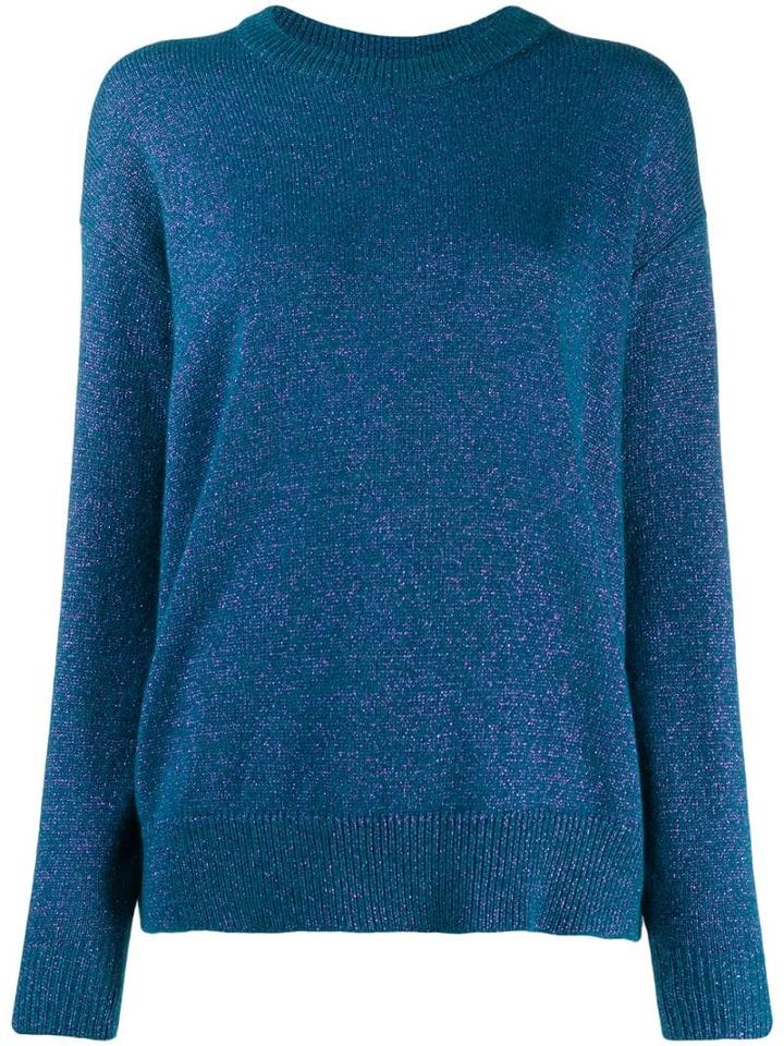 Indress Long Sleeve Knit Jumper - Blue