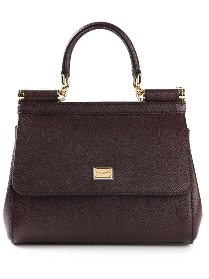 Dolce & Gabbana Mini 'sicily' Tote, Women's, Red