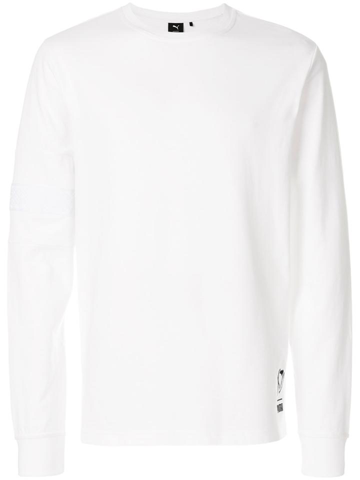 Puma Xo Long-sleeve Sweatshirt - White
