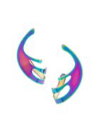 Rosie Assoulin Roxanne Assouline For Rosie Assoulin Small Sculptural Earrings, Women's, Blue
