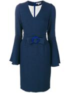 Edeline Lee Belted Dress - Blue