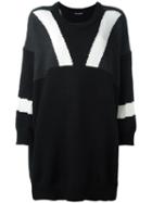 Neil Barrett Loose-fit Sweater, Women's, Size: Xs, Black, Wool