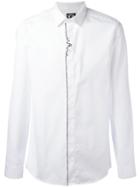 Kenzo Sound Wave Embroidered Shirt - White