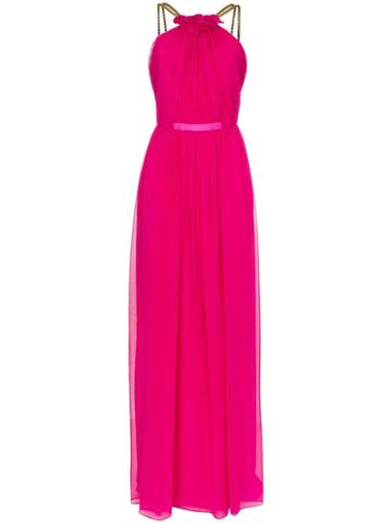 Haney Emeline Chain Strap Maxi Dress - Pink