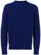 Marni - Crew Neck Sweater - Men - Cashmere - 50, Blue, Cashmere