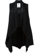 Lost & Found Rooms Asymmetric Hem Waistcoat