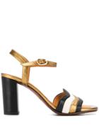 Chie Mihara Baolap Heeled Sandals - Gold