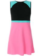 Pinko Colour-block Shift Dress - Pink & Purple
