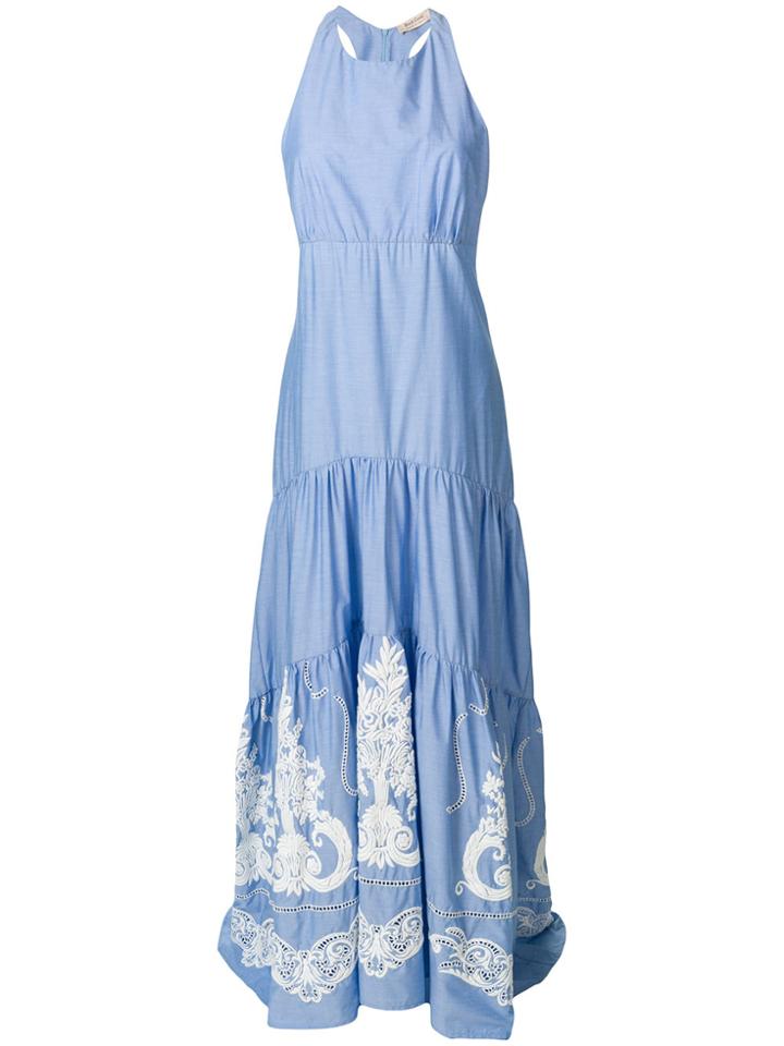 Black Coral Alex Dress - Blue