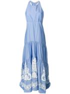Black Coral Alex Dress - Blue