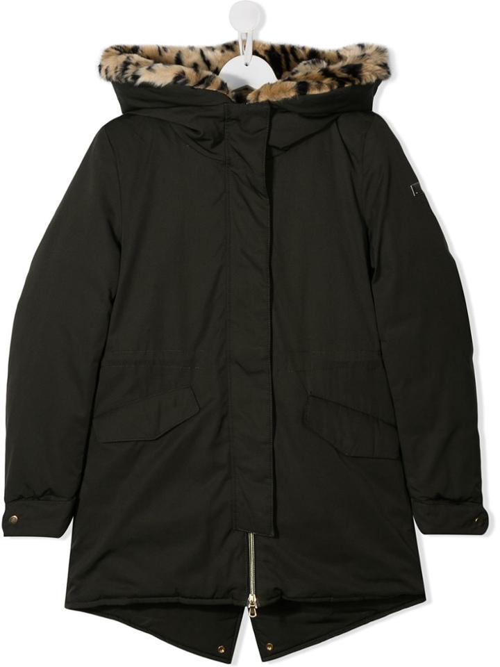 Treapi Parka Coat - Green