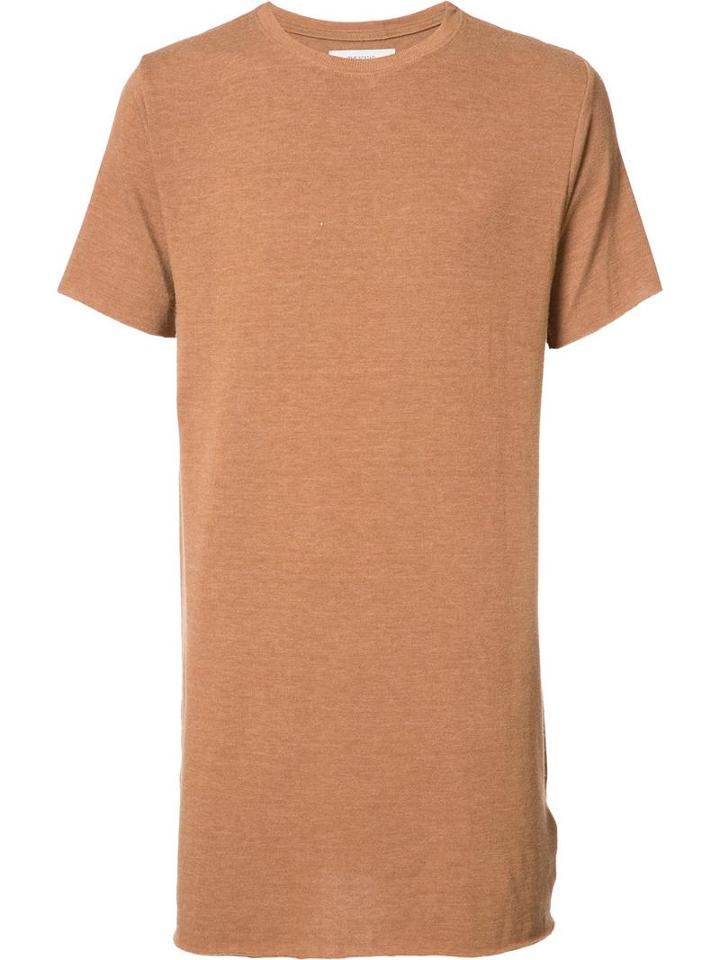 Long T-shirt, Men's, Size: Medium, Brown, Cotton, The Squad