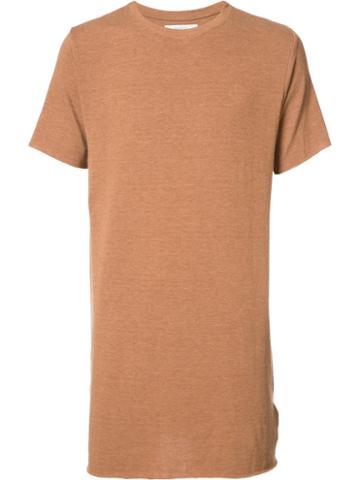 Long T-shirt, Men's, Size: Medium, Brown, Cotton, The Squad