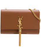 Saint Laurent Cassandra Shoulder Bag - Brown