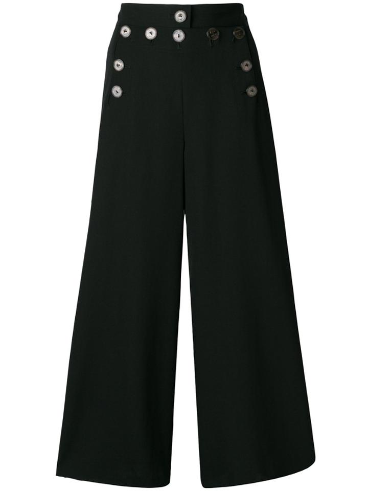 Jean Paul Gaultier Vintage Sailor Trousers - Black