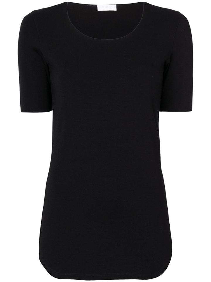 Le Tricot Perugia Round Neck T-shirt - Black