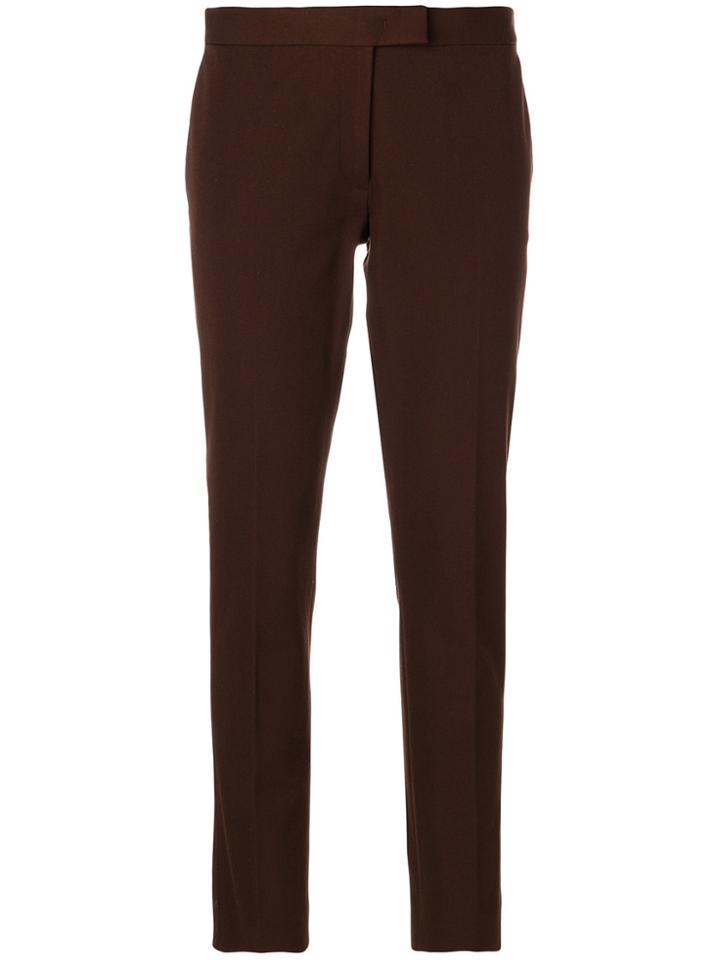 Joseph Pleated Trousers - Brown