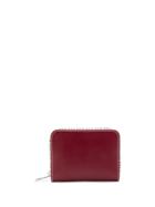 A.p.c. Bi-fold Branded Wallet - Red