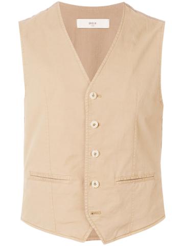 Briglia 1949 Fitted Waistcoat - Brown
